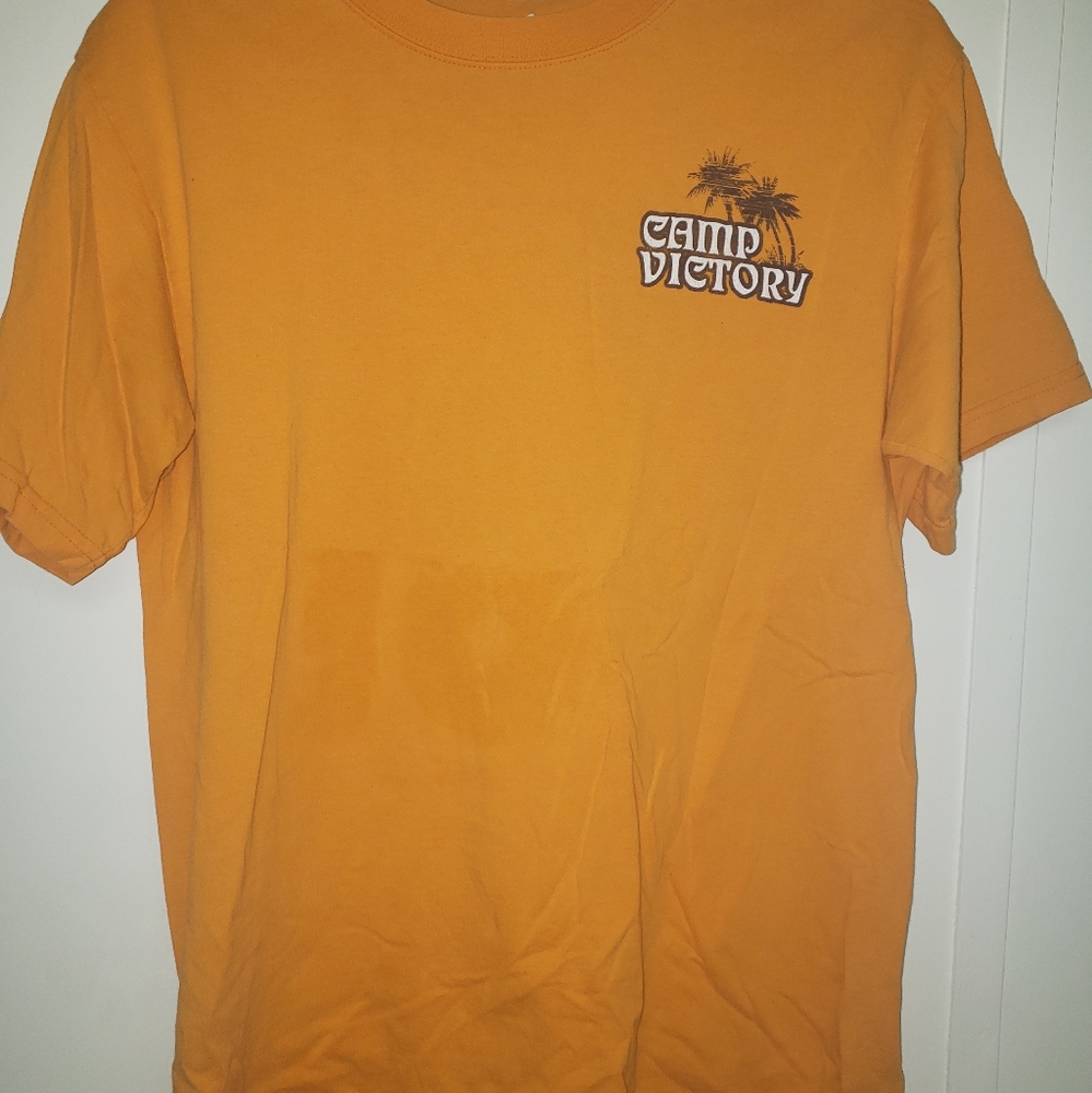 Orange tee shirt